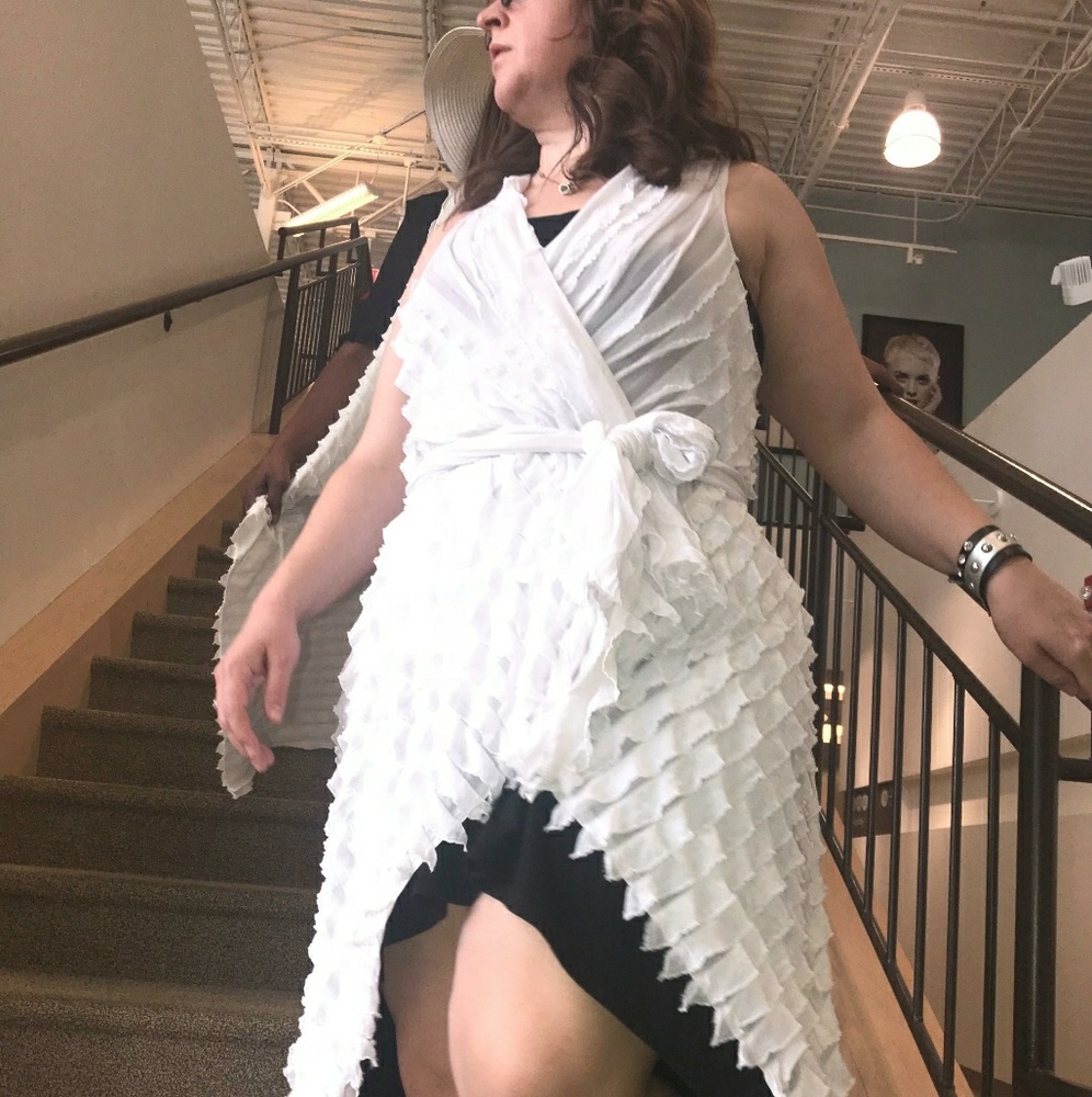 Ruffle Vest